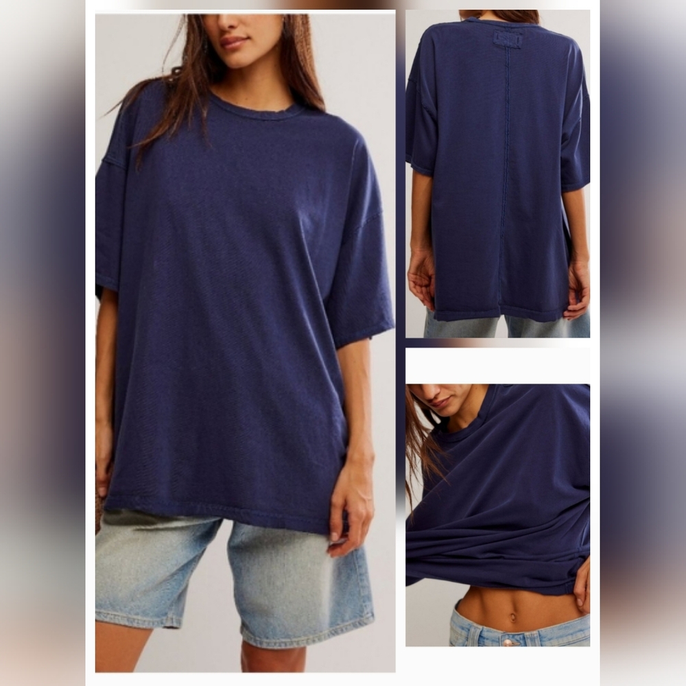 Free People We The Free Devon Tee Eclipse